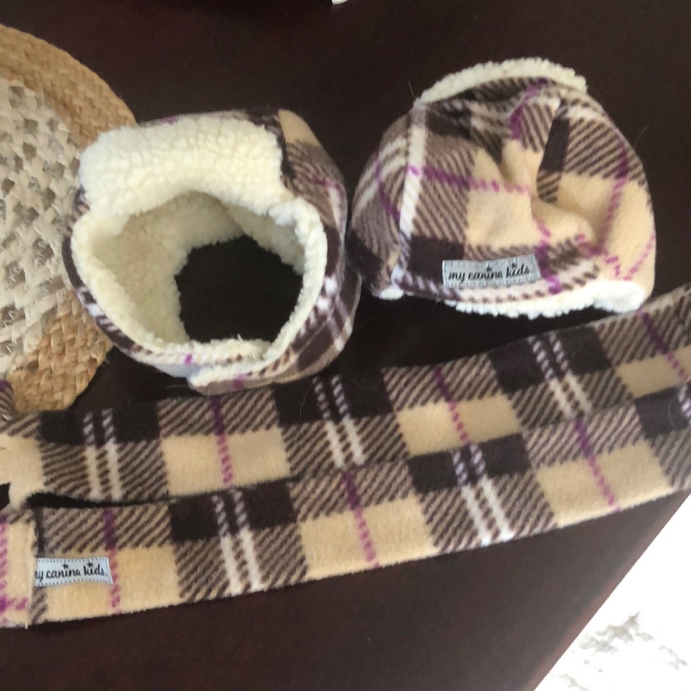 Dog Hat and Scarf Set